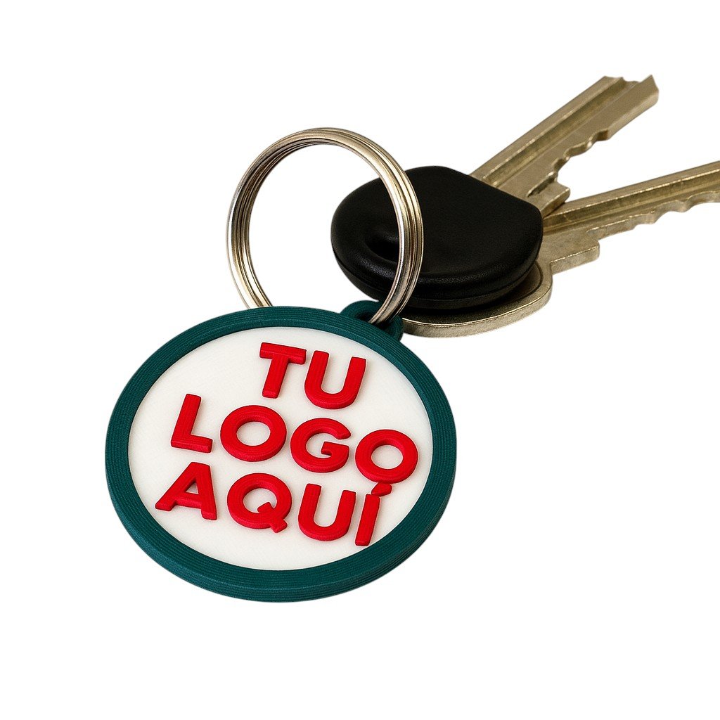 Pack x50 Llavero personalizado con tu Logo - Image 2