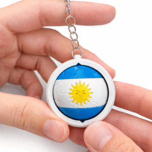 Llavero Giratorio Argentina 3D - Antiestrés