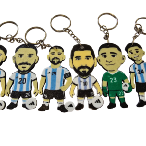 Pack 6 llaveros Campeones del Mundo